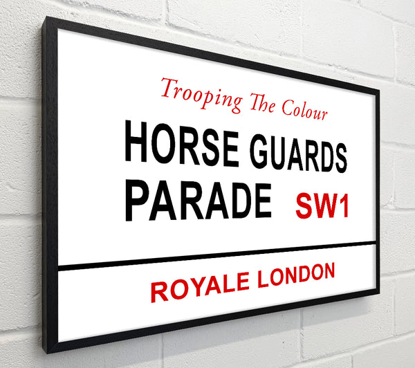 Horse Guards Parade Signs