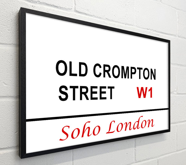 Old Crompton Street Signs