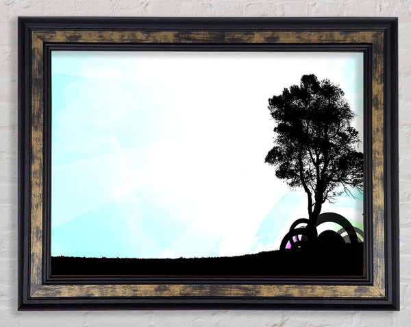 Open Space Framed Print
