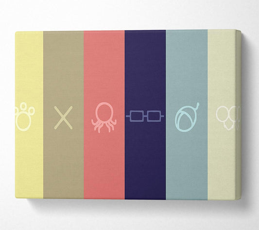 Symbols Canvas Wall Art