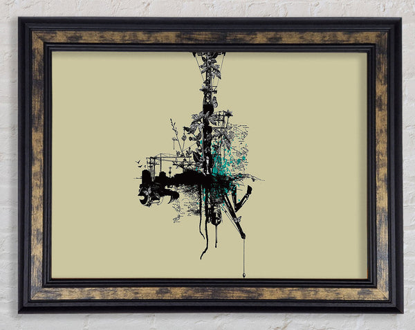 Melting Framed Print