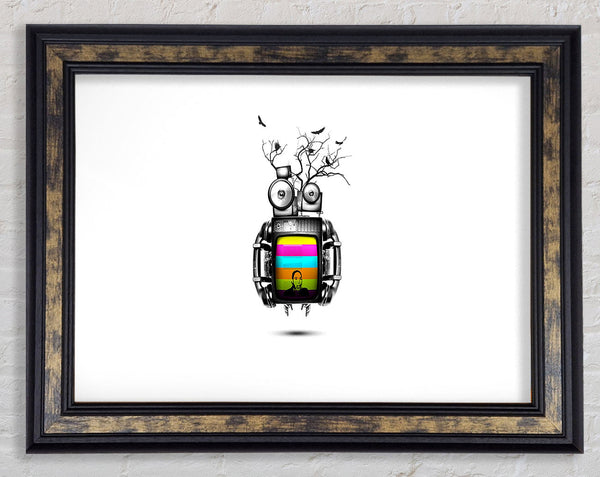 From The Future Framed Print