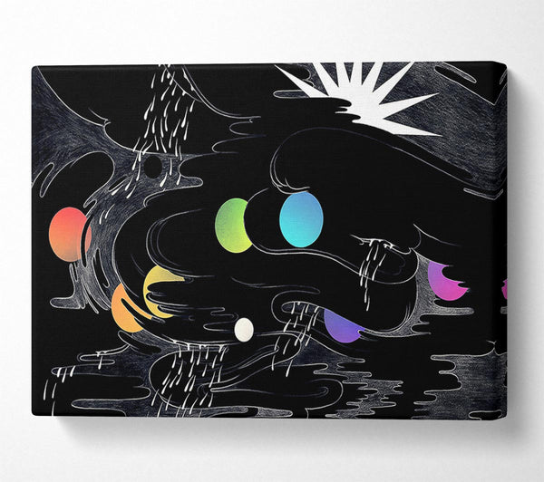  A Canvas Print of Rain Chakra Canvas Art