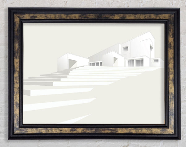 House Concept Framed Print