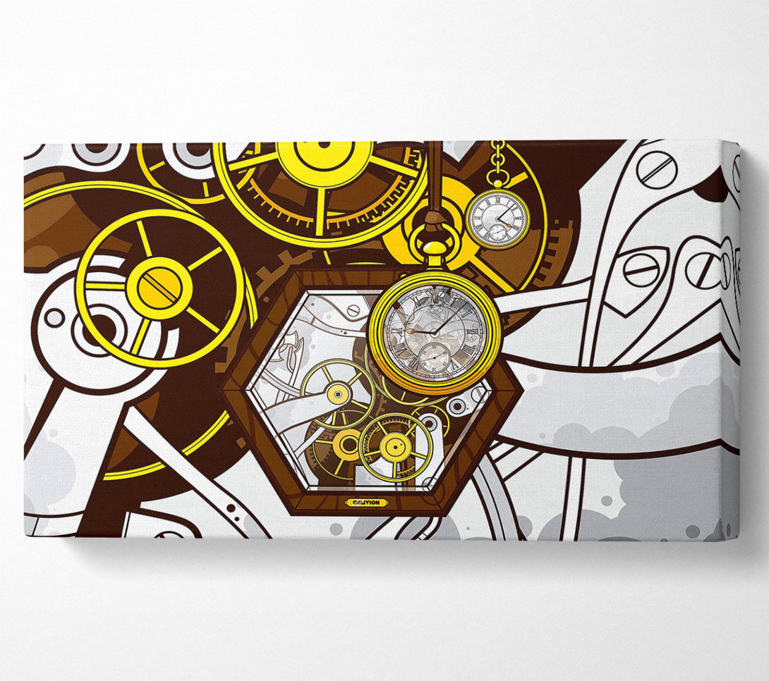  A Canvas Print of Clocks Canvas Print