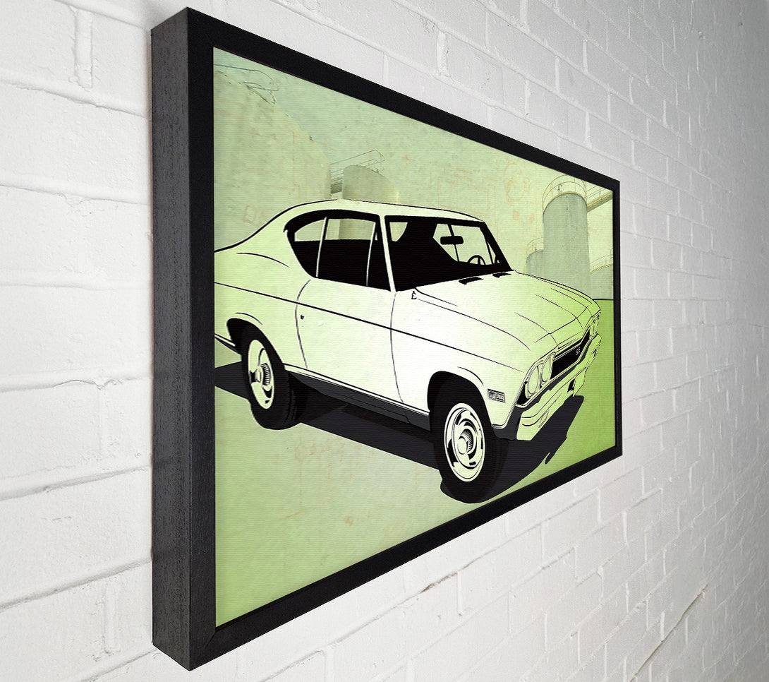  A Canvas Print of Chevrolet Chevelle Ss Canvas Art