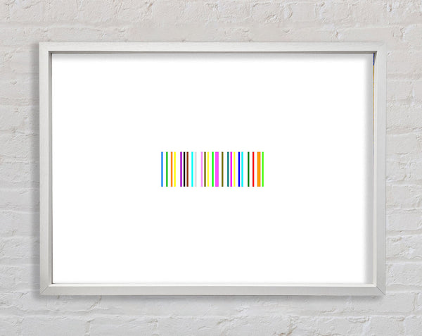 Barcode Framed Print