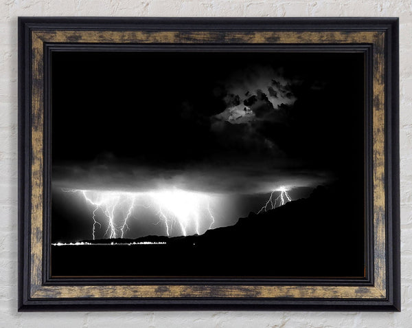 Lightning Framed Print