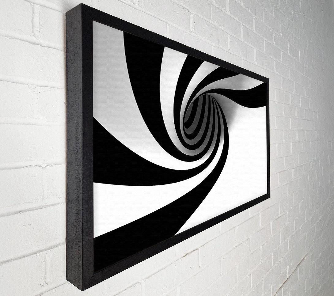  A Canvas Print of Hypnotic Whirlpool Canvas Print