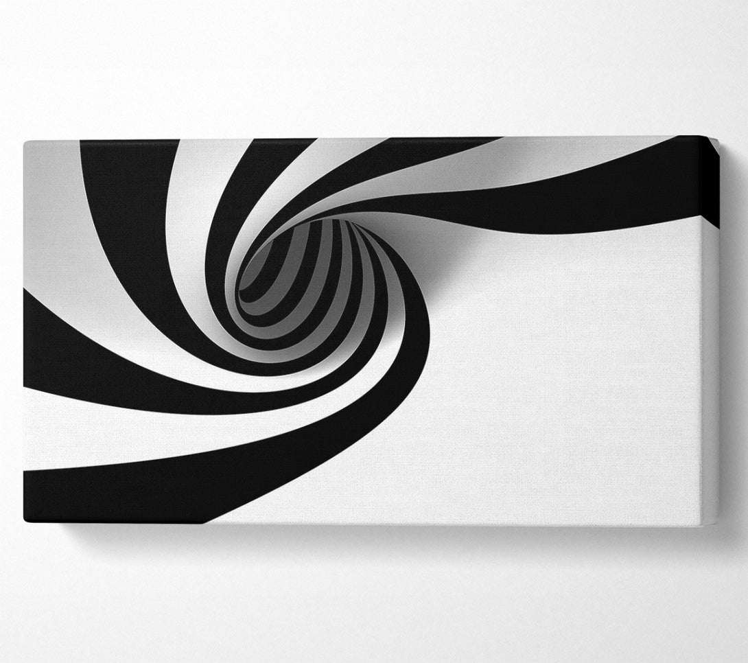  A Canvas Print of Hypnotic Whirlpool Canvas Print