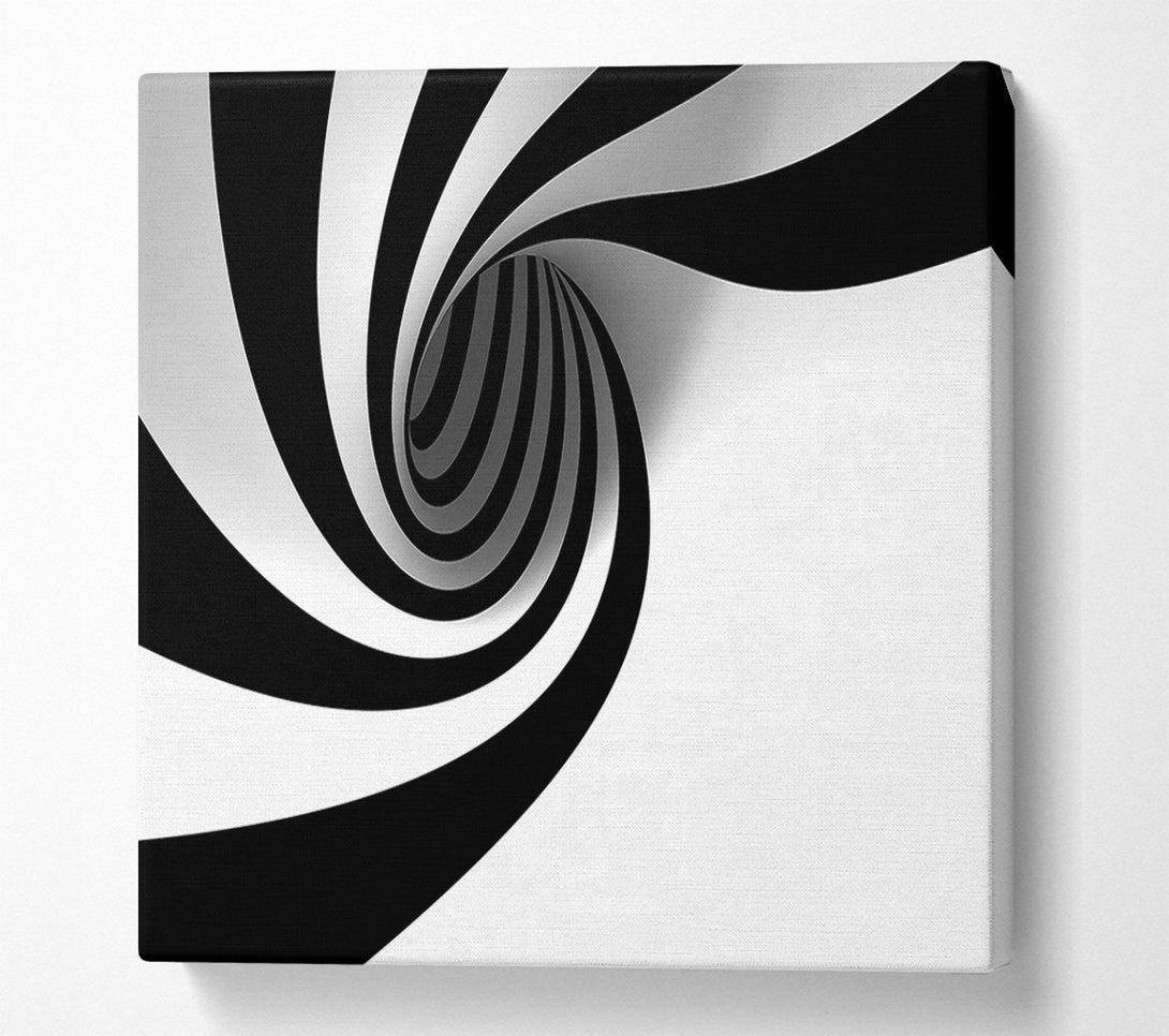  A Canvas Print of Hypnotic Whirlpool Canvas Print