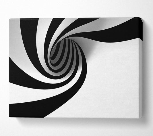 Hypnotic Whirlpool Canvas Wall Art