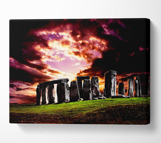 Stonehenge Canvas Wall Art