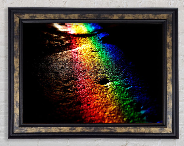 Rainbow Reflection Framed Print