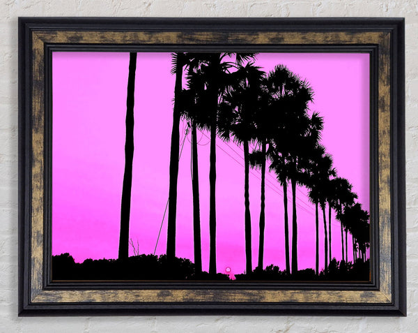 Cute Trees Framed Print