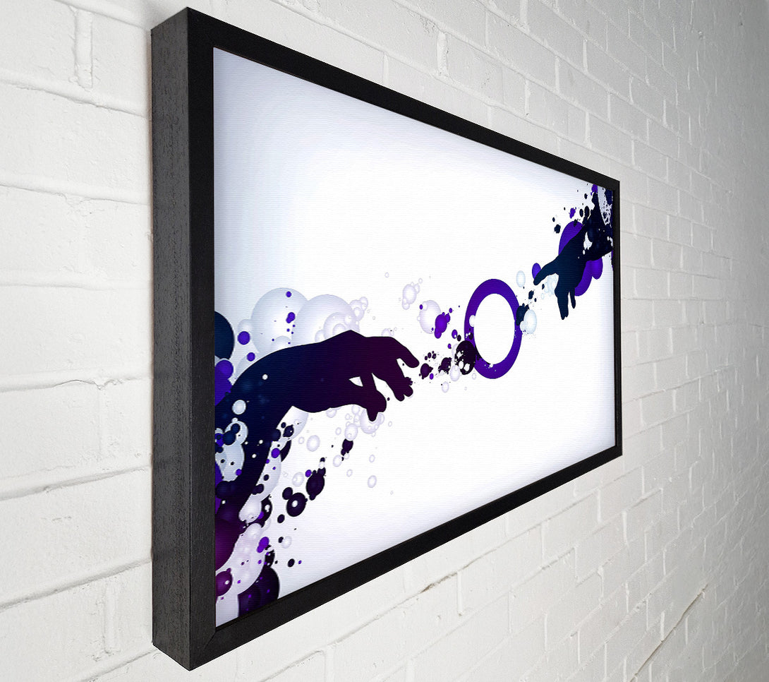  A Canvas Print of God Is Graphic Designer Canvas Wall Art