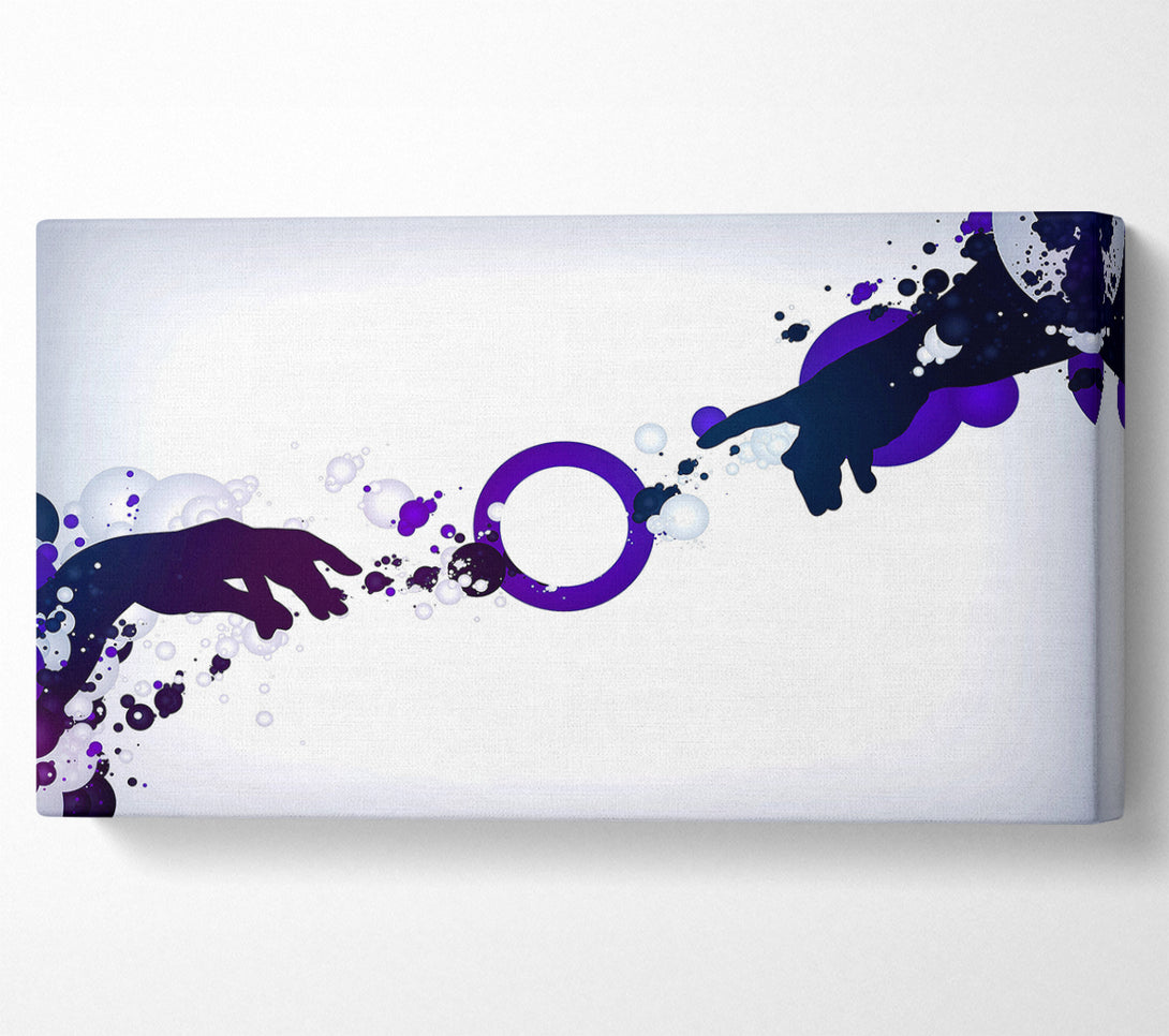  A Canvas Print of God Is Graphic Designer Canvas Wall Art