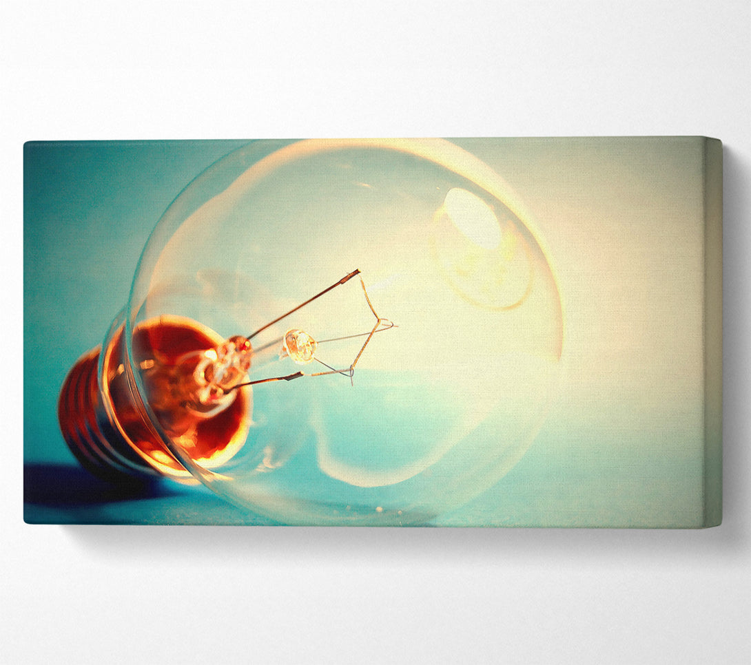  A Canvas Print of Light Bulb Macro Canvas Print