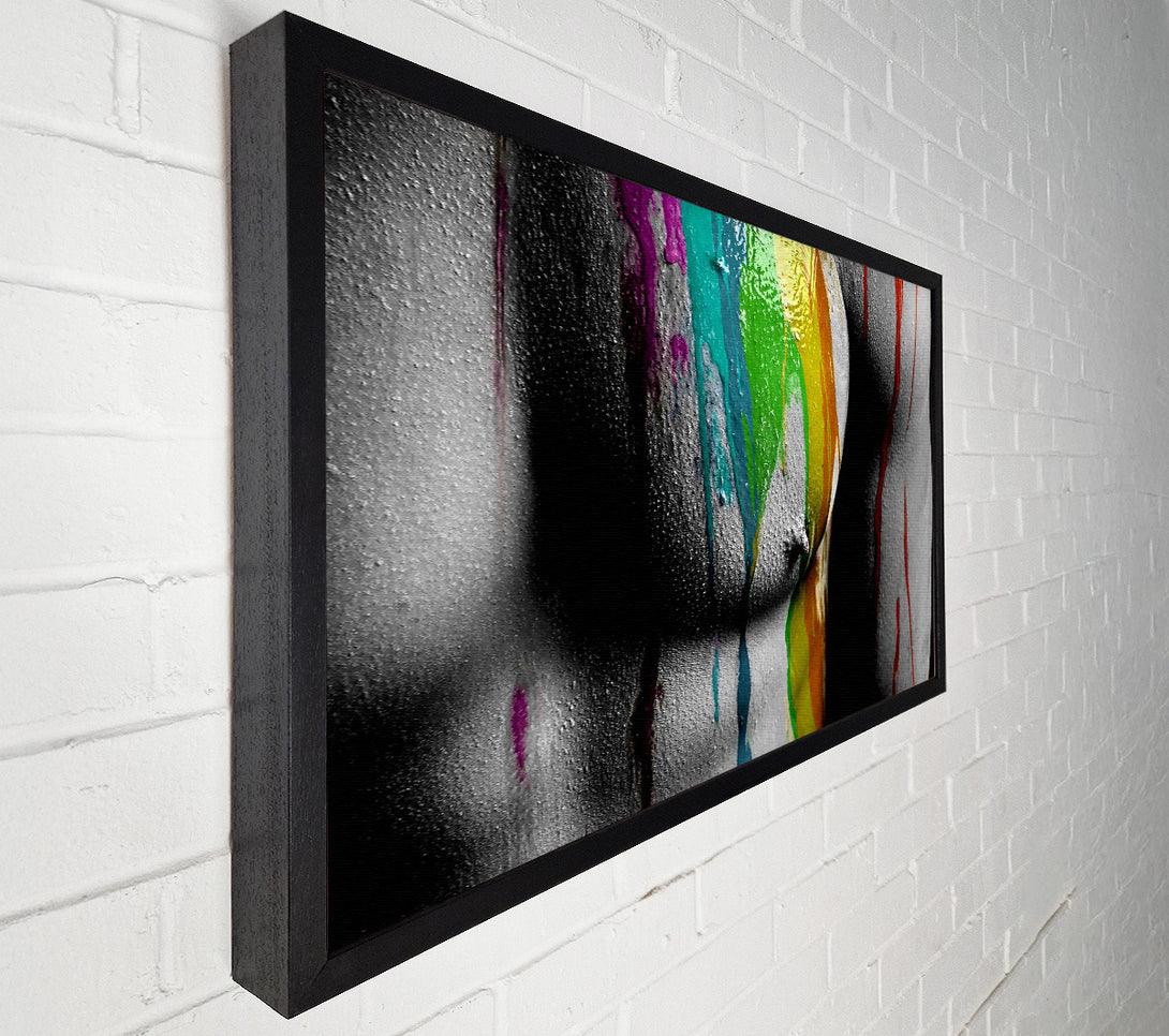  A Canvas Print of Torso Muscles Canvas Wall Art