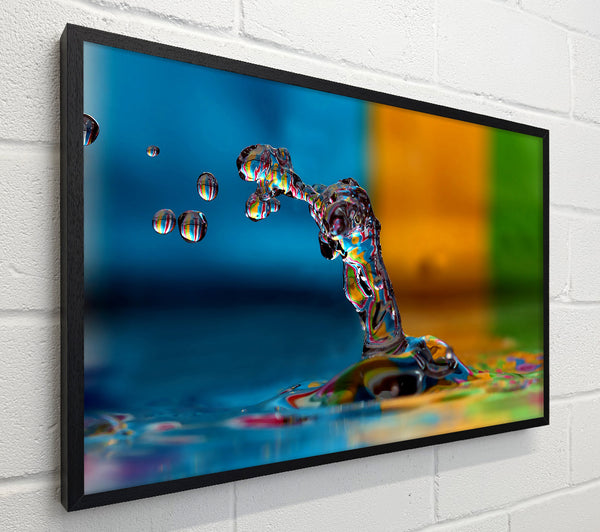 Colourful Water Splash