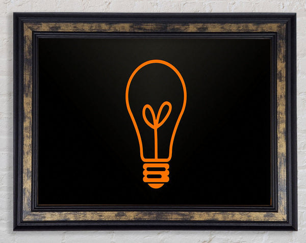 Light Bulb 3 Framed Print