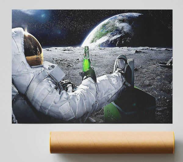 Moon Drink Print