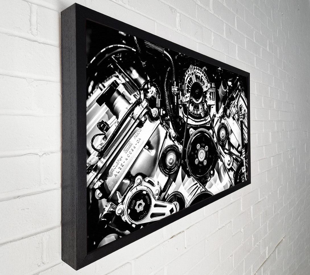  A Canvas Print of Big Block Engine Canvas Print