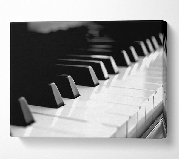  A Canvas Print of Piano Keyboard Canvas Print