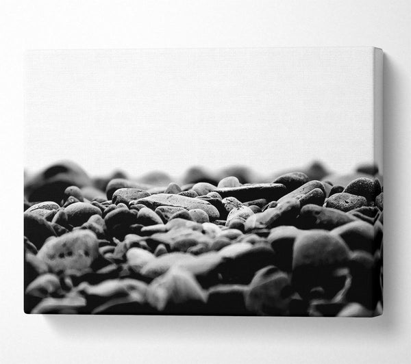  A Canvas Print of Stones Macro Canvas Art