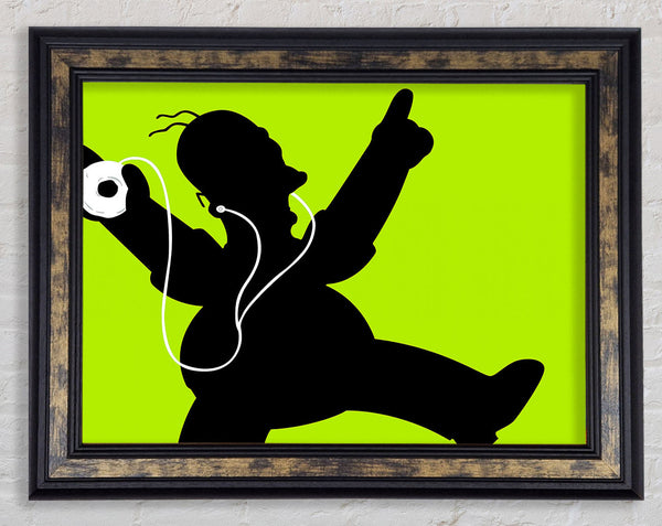 Homer Simpson Framed Print