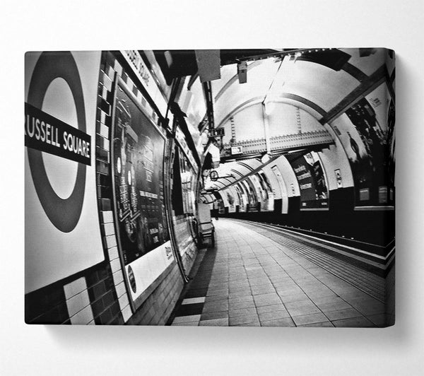  A Canvas Print of Russell Square Station London Canvas Wall Art