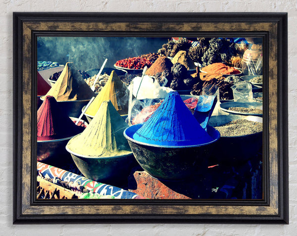Spices Framed Print