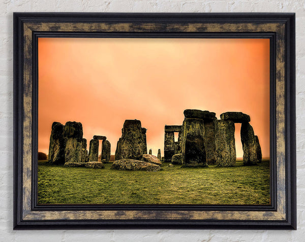 Stonehenge United Kingdom Framed Print