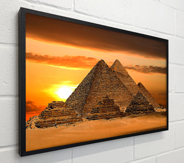 Egyptian Pyramids Cairo Egypt Africa