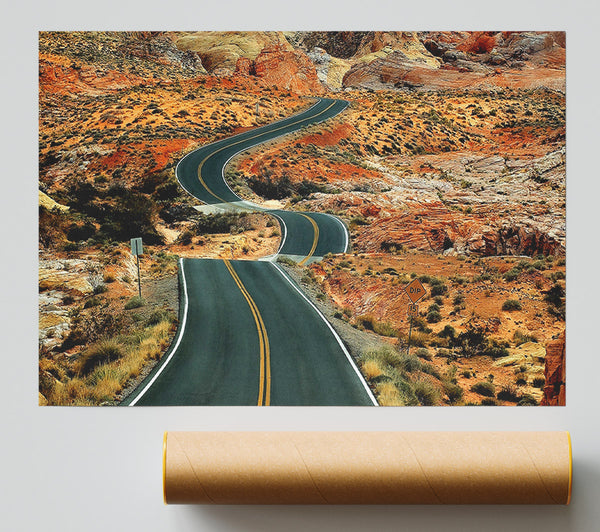 Long Road Giclee Print