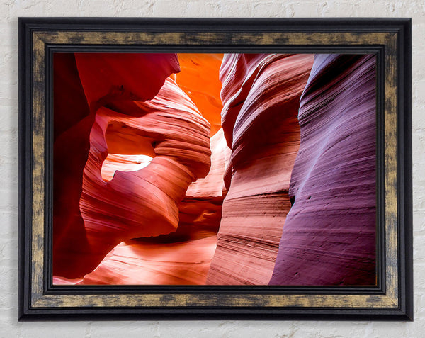 Lower Antelope Canyon Framed Print