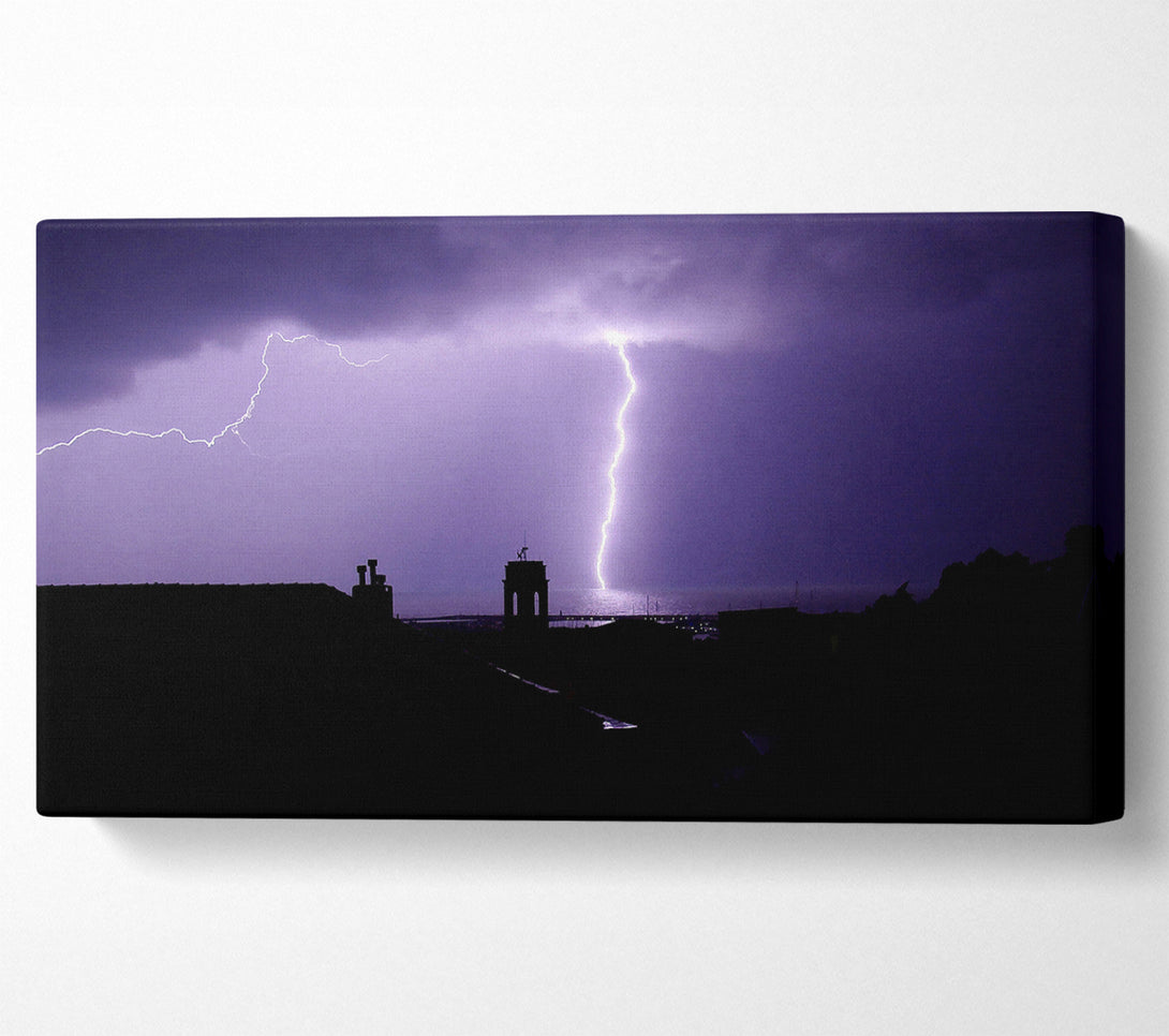  A Canvas Print of Fulmini Oneglia By Raffaele Dn Canvas Art