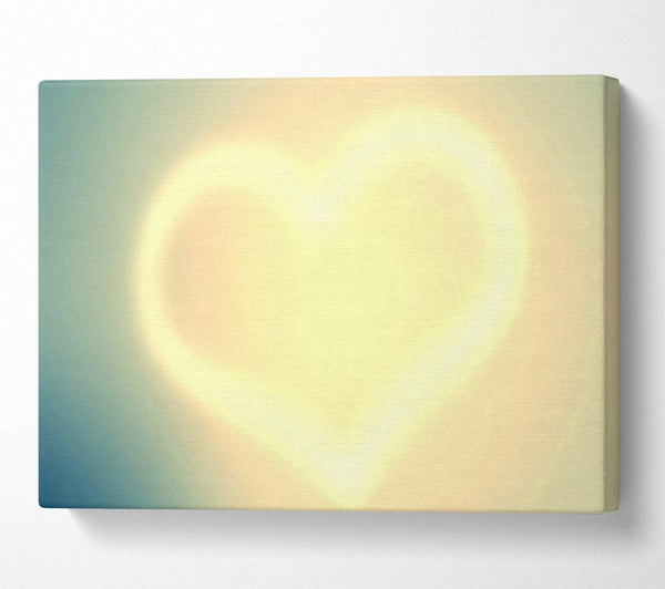  A Canvas Print of Heart Light Canvas Print