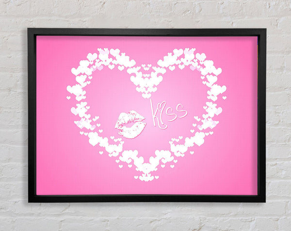 Valentinstag Kuss