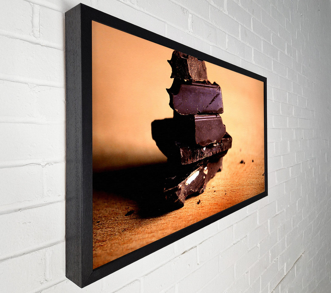  A Canvas Print of Dark Chocolate Canvas Art
