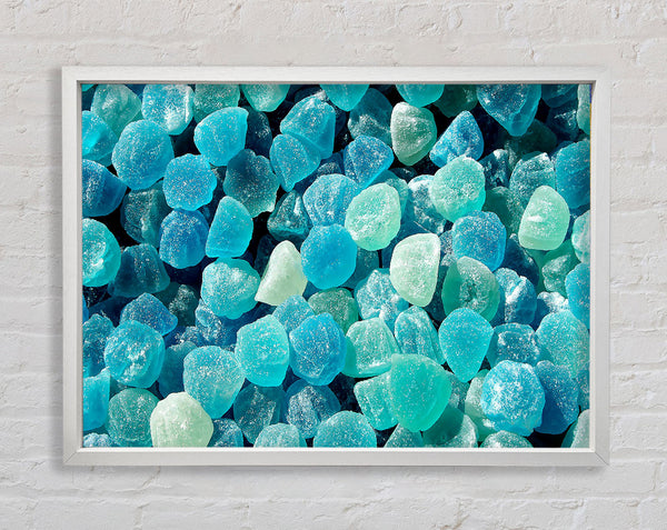 Blaues Gelee