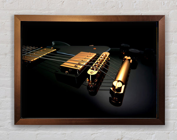 Schwarze Gitarre