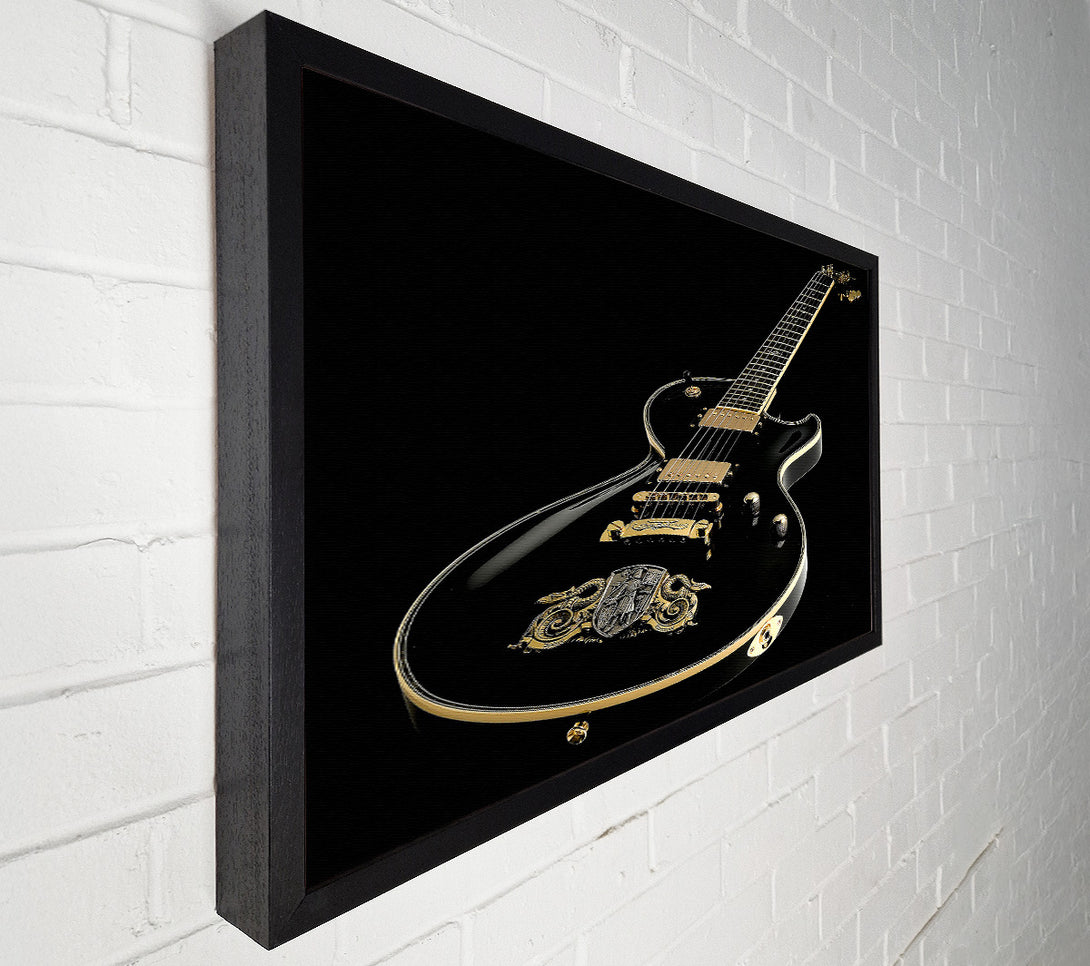  A Canvas Print of Dbz Bolero Guitar Canvas Wall Art