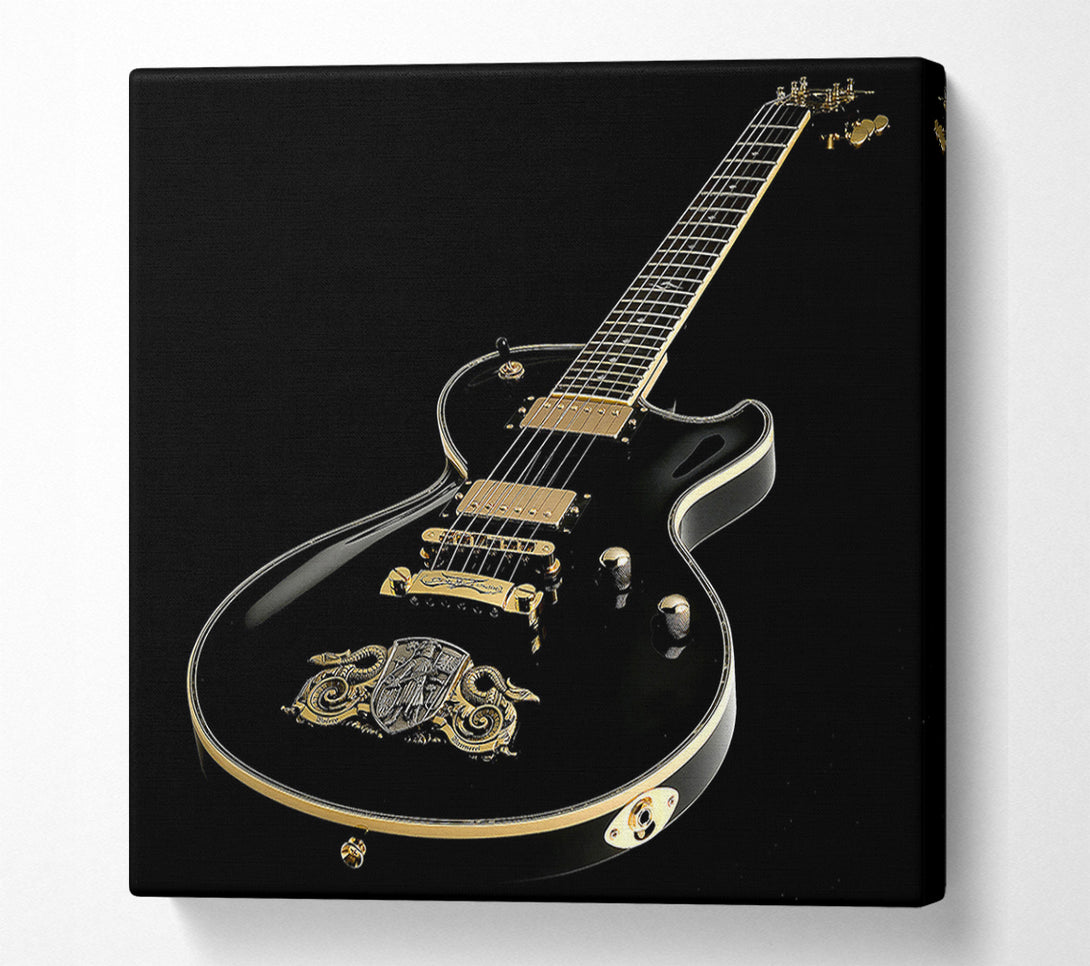  A Canvas Print of Dbz Bolero Guitar Canvas Wall Art
