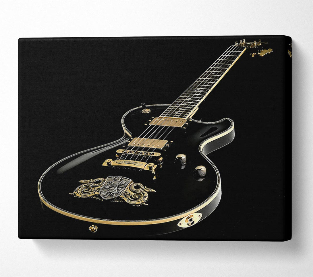  A Canvas Print of Dbz Bolero Guitar Canvas Wall Art