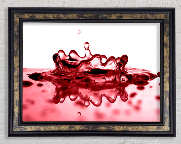 Red Juice Framed Print