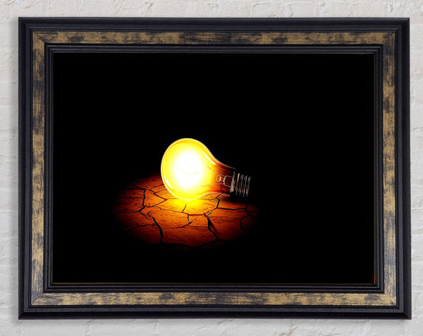 Earth Ground Framed Print