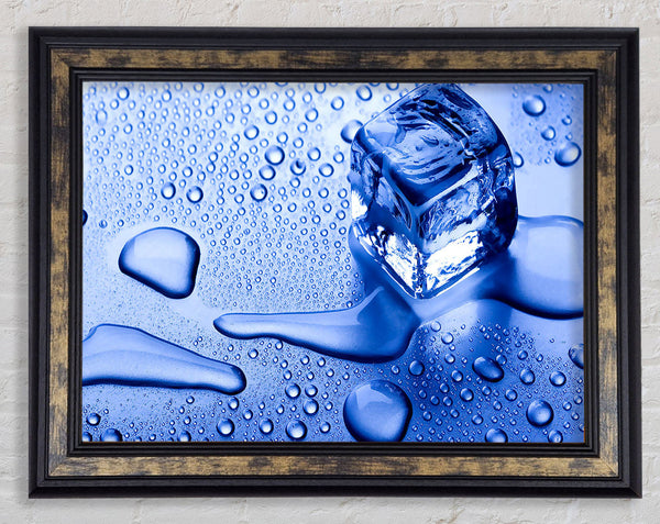 Ice Cube Framed Print