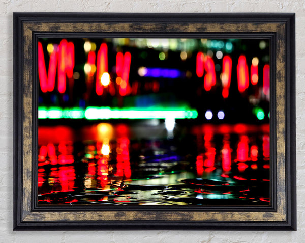 Dublin Docklands Ireland Reflections Framed Print