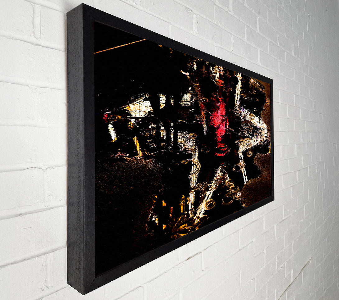  A Canvas Print of Rainy Night Canvas Wall Art